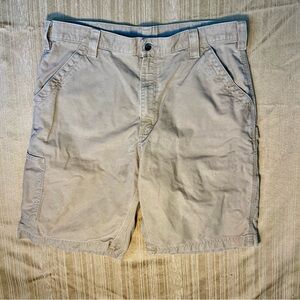 Carhartt Shorts Men 38 Original Fit Duck Canvas Carpenter Utility B147 DKH